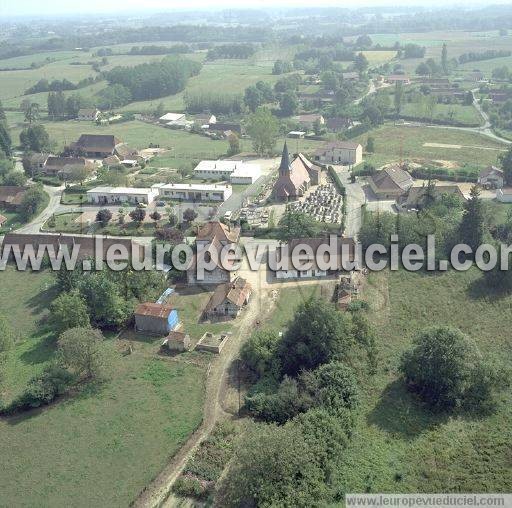 Photo aérienne de Montagny-prs-Louhans