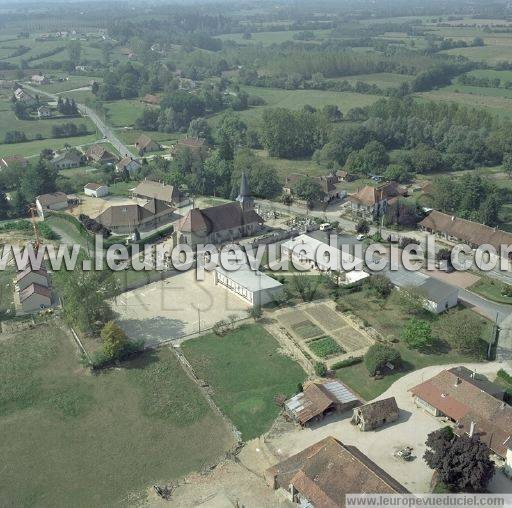 Photo aérienne de Montagny-près-Louhans