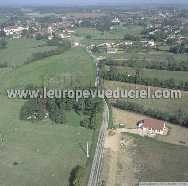 Photo aérienne de Montpont-en-Bresse