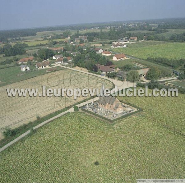 Photo aérienne de Saint-André-en-Bresse