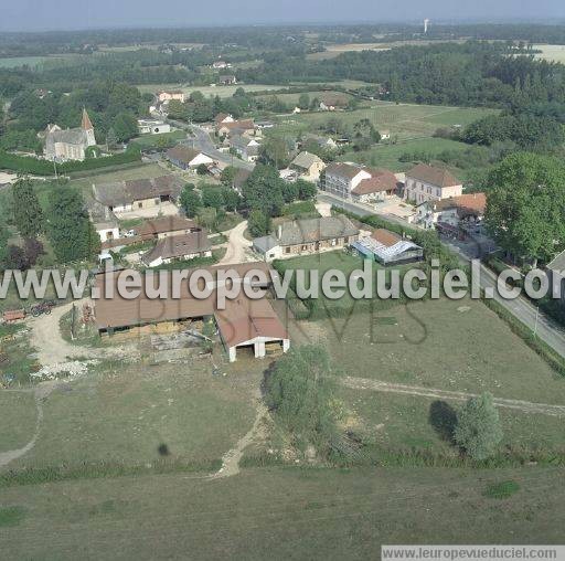 Photo aérienne de Saint-Vincent-en-Bresse
