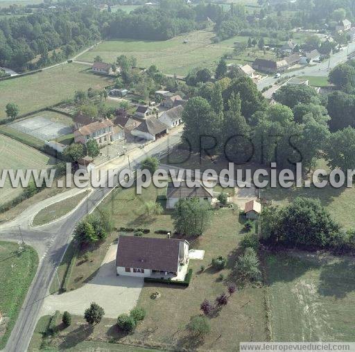 Photo aérienne de Saint-Vincent-en-Bresse