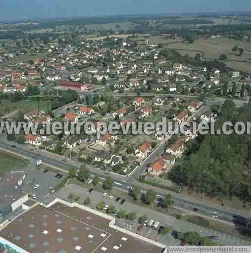 Photo aérienne de Bourbon-Lancy