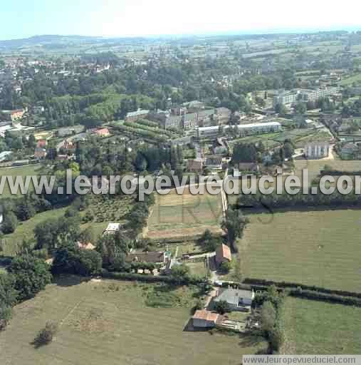 Photo aérienne de Bourbon-Lancy