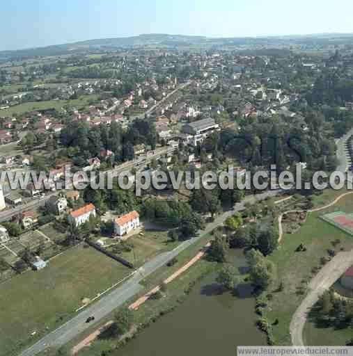 Photo aérienne de Bourbon-Lancy