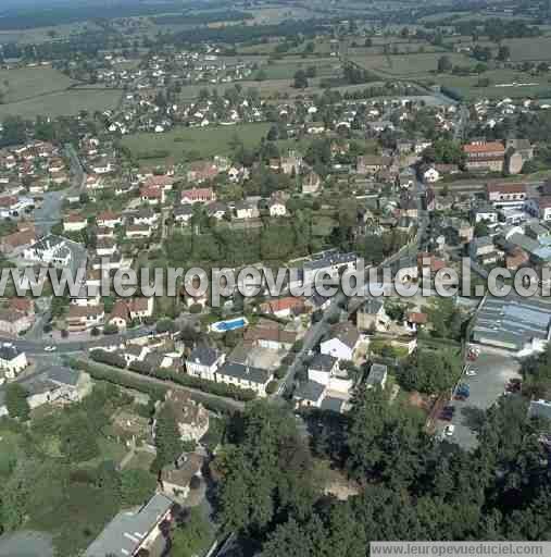 Photo aérienne de Bourbon-Lancy