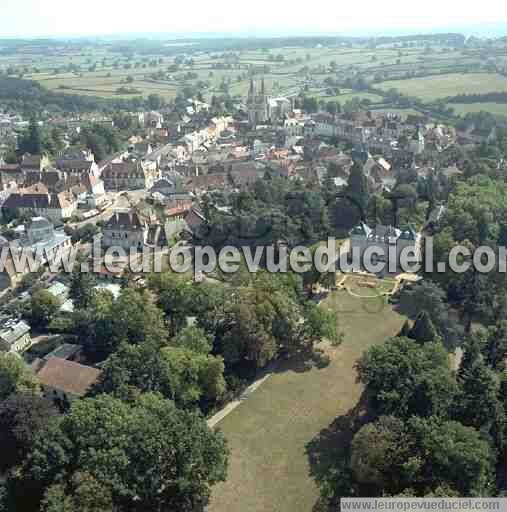 Photo aérienne de Bourbon-Lancy