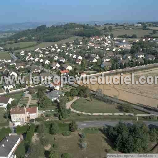 Photo aérienne de tang-sur-Arroux