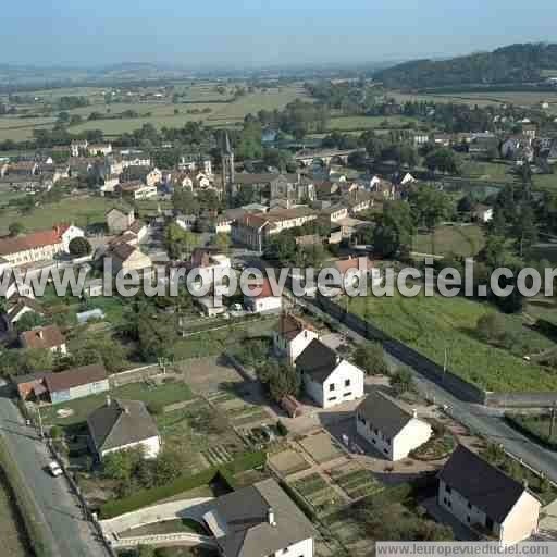 Photo aérienne de tang-sur-Arroux