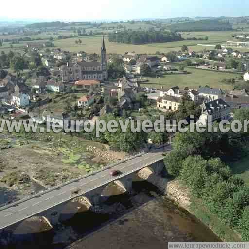 Photo aérienne de tang-sur-Arroux