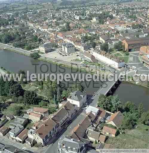 Photo aérienne de Gueugnon