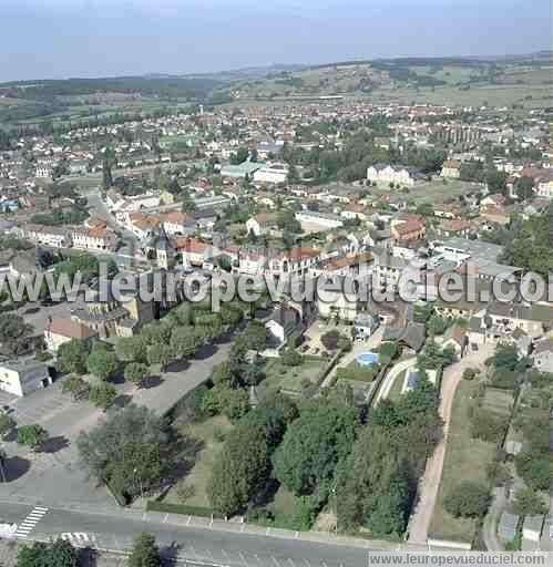 Photo aérienne de Gueugnon