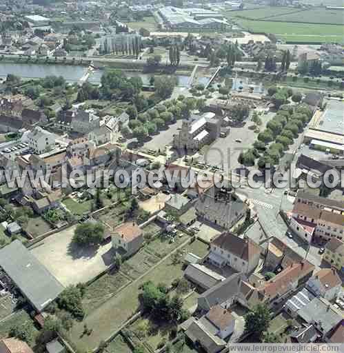 Photo aérienne de Gueugnon