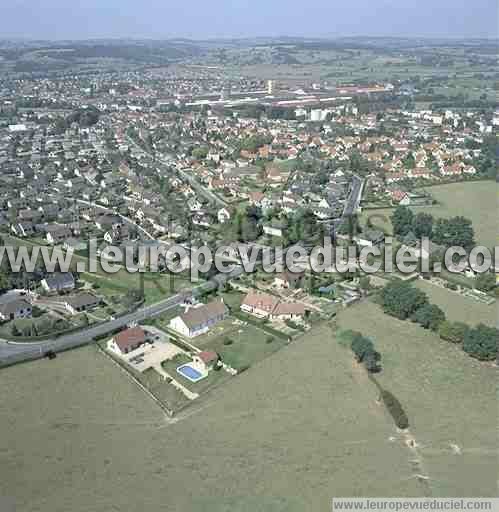 Photo aérienne de Gueugnon