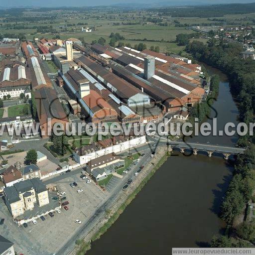 Photo aérienne de Gueugnon