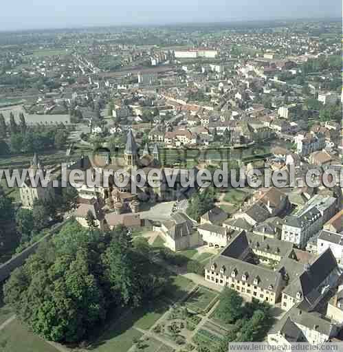 Photo aérienne de Paray-le-Monial