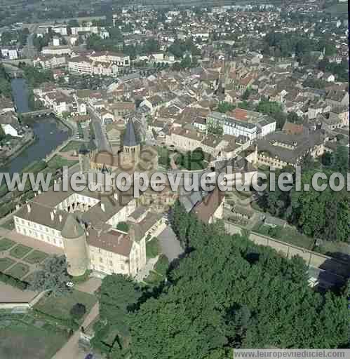 Photo aérienne de Paray-le-Monial