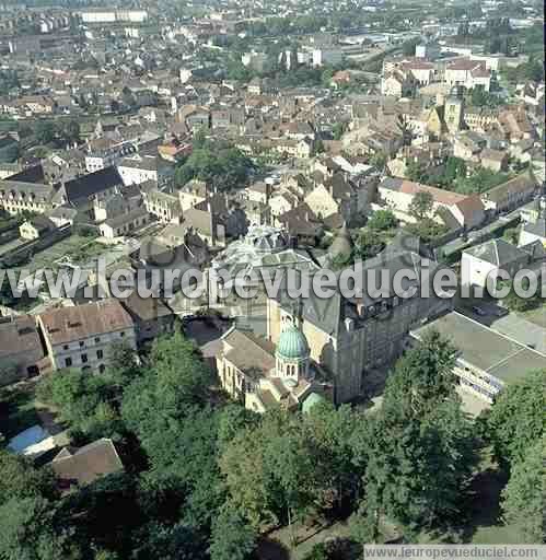 Photo aérienne de Paray-le-Monial