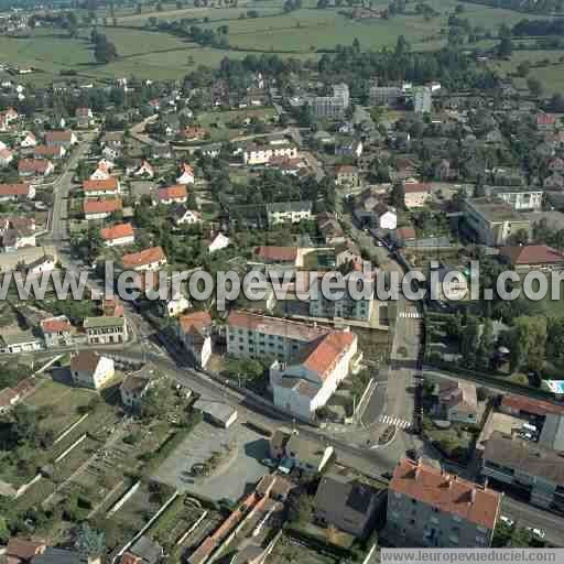 Photo aérienne de Paray-le-Monial