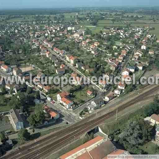 Photo aérienne de Paray-le-Monial