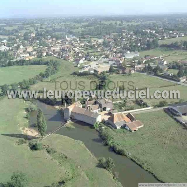 Photo aérienne de Saint-Yan