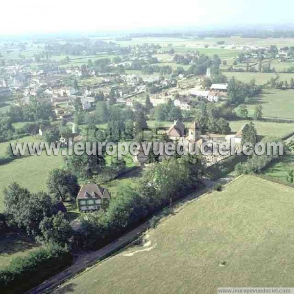 Photo aérienne de Saint-Yan