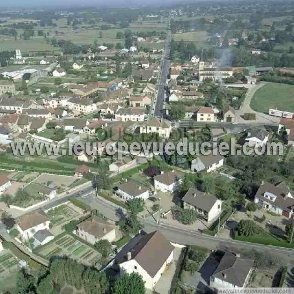 Photo aérienne de Saint-Yan