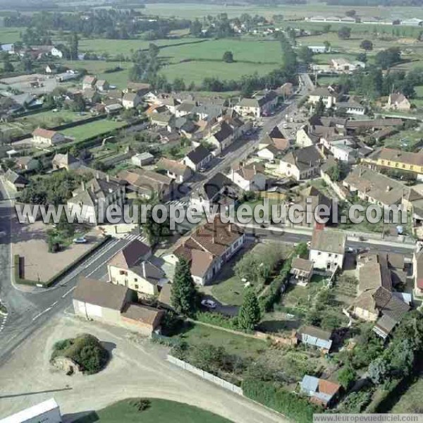 Photo aérienne de Saint-Yan