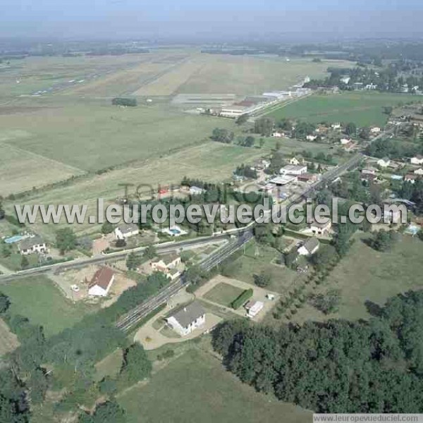 Photo aérienne de Saint-Yan