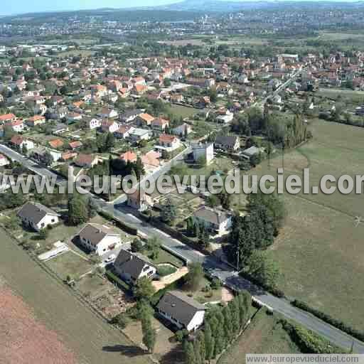 Photo aérienne de Montceau-les-Mines