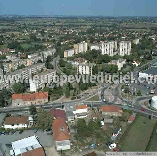 Photo aérienne de Montceau-les-Mines