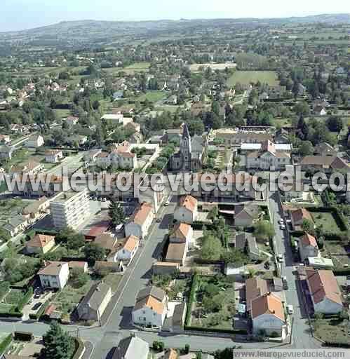 Photo aérienne de Montceau-les-Mines