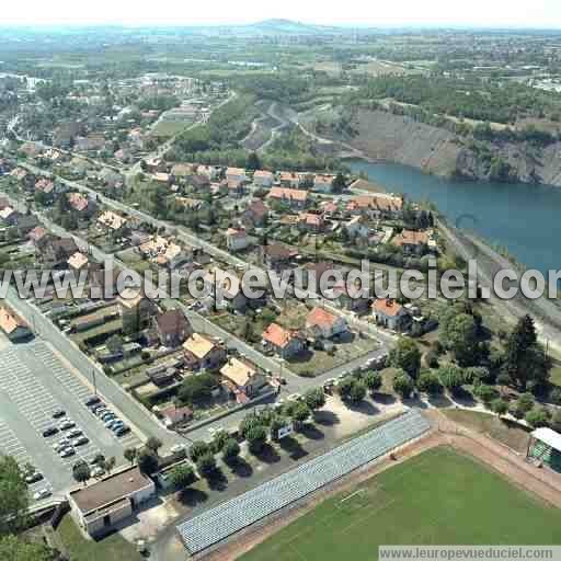 Photo aérienne de Montceau-les-Mines