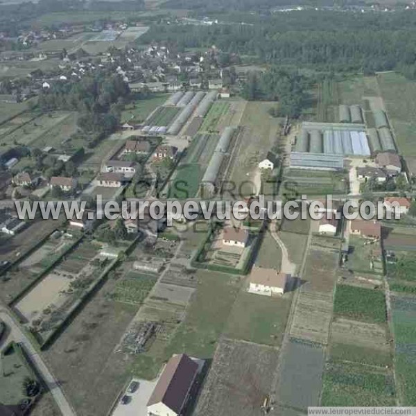 Photo aérienne de Ouroux-sur-Sane