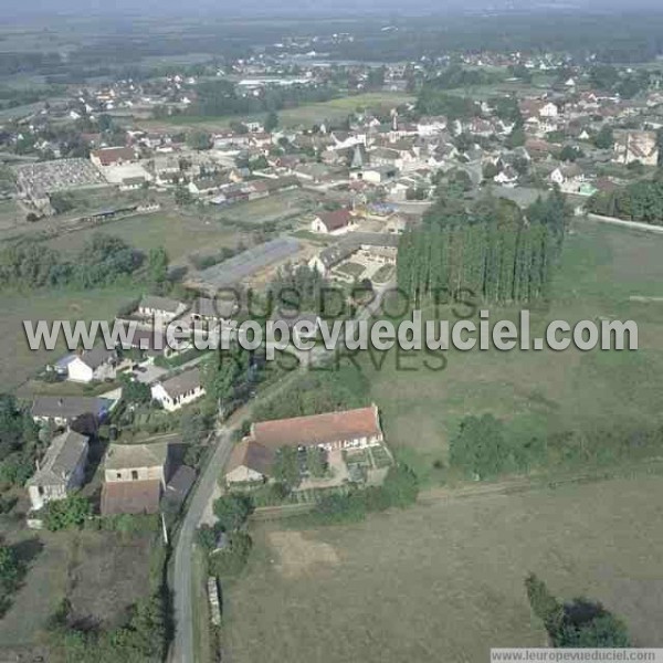 Photo aérienne de Ouroux-sur-Sane