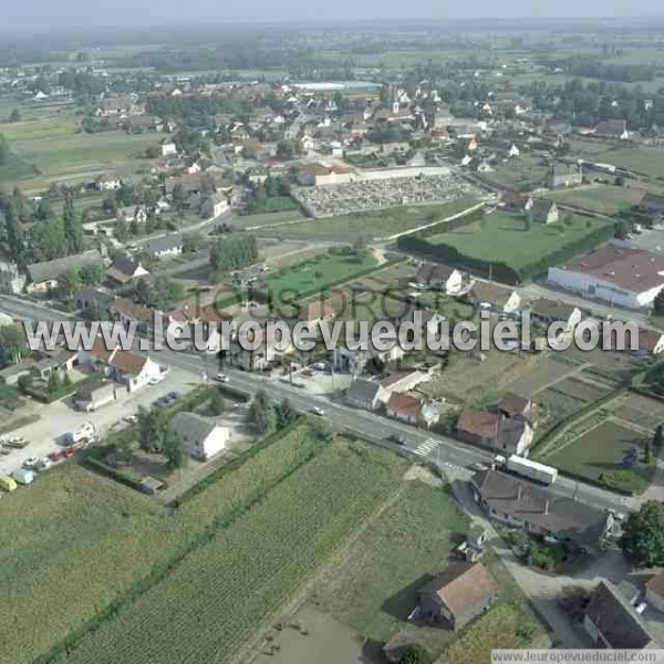 Photo aérienne de Ouroux-sur-Sane