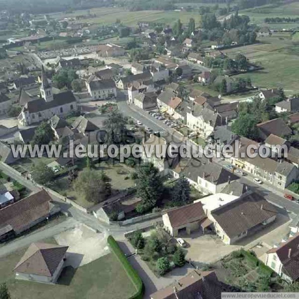 Photo aérienne de Ouroux-sur-Sane