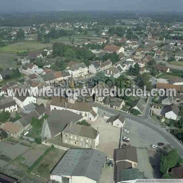 Photo aérienne de Ouroux-sur-Saône