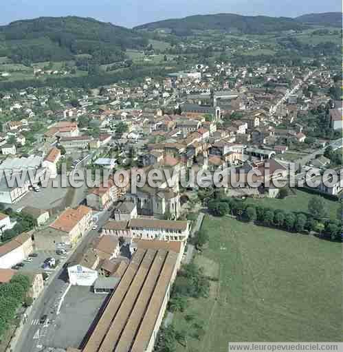 Photo aérienne de Chauffailles