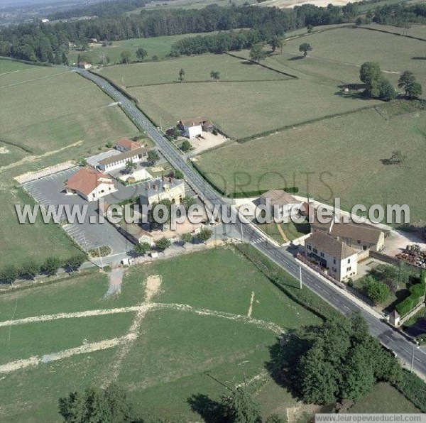 Photo aérienne de Saint-Aubin-en-Charollais