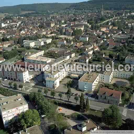 Photo aérienne de Autun