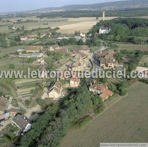 Photo aérienne de La Chapelle-de-Bragny