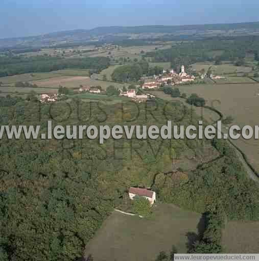 Photo aérienne de Chapaize