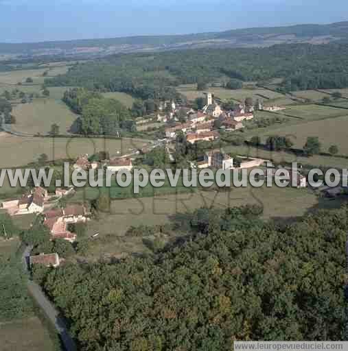 Photo aérienne de Chapaize