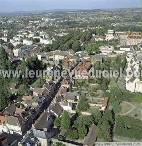 Photo aérienne de Autun