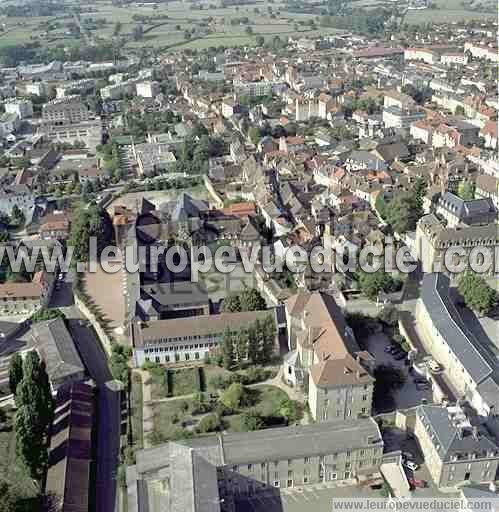 Photo aérienne de Autun Photo aérienne de Autun