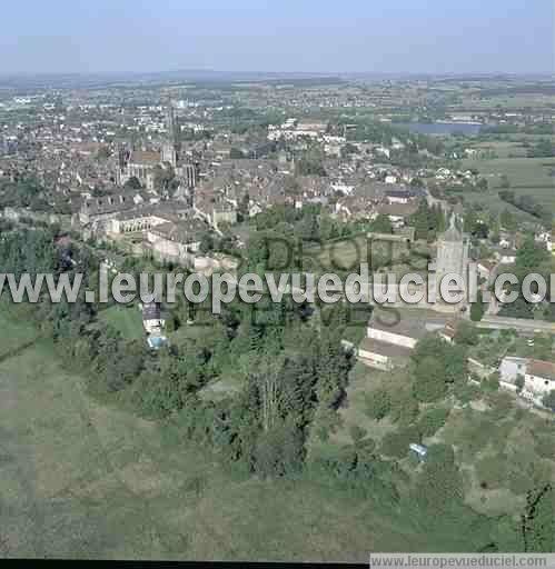 Photo aérienne de Autun Photo aérienne de Autun