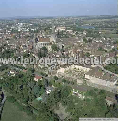 Photo aérienne de Autun Photo aérienne de Autun