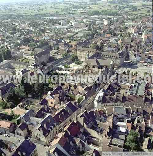 Photo aérienne de Autun Photo aérienne de Autun