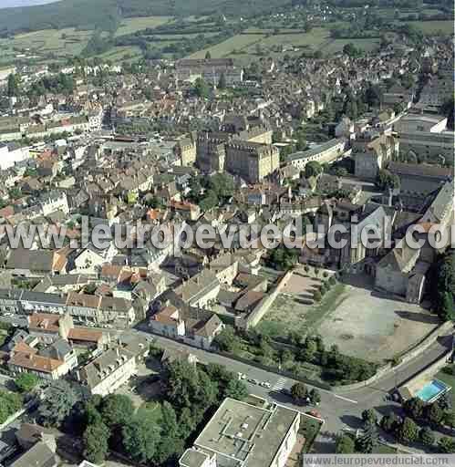 Photo aérienne de Autun Photo aérienne de Autun